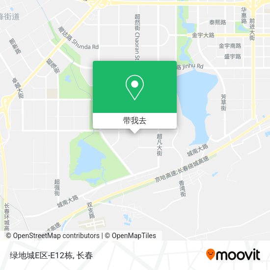 绿地城E区-E12栋地图