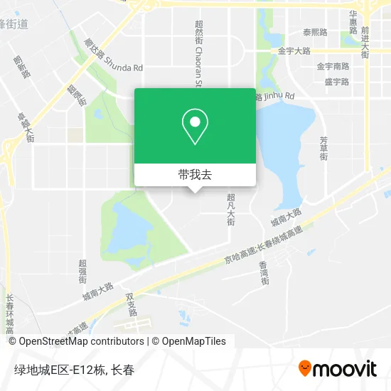 绿地城E区-E12栋地图