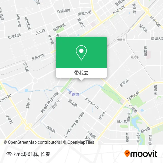 伟业星城-61栋地图