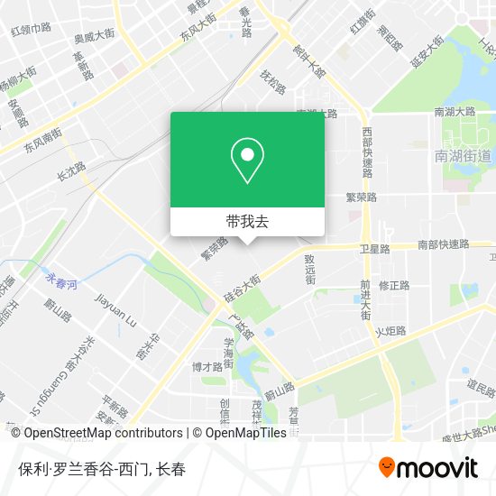 保利·罗兰香谷-西门地图