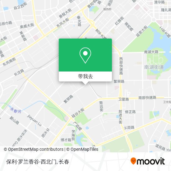 保利·罗兰香谷-西北门地图