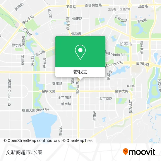 文新阁超市地图