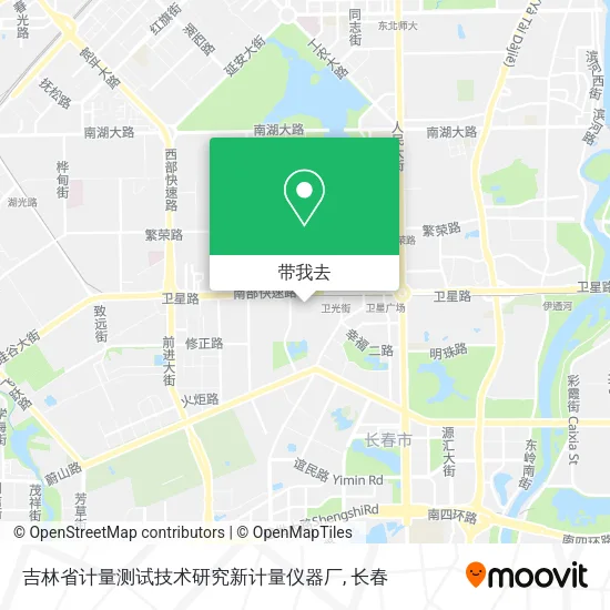 吉林省计量测试技术研究新计量仪器厂地图