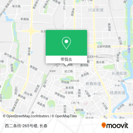 西二条街-265号楼地图