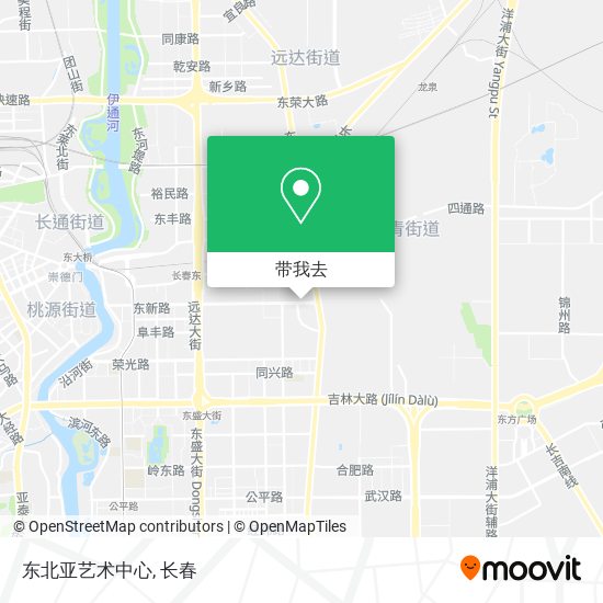 东北亚艺术中心地图