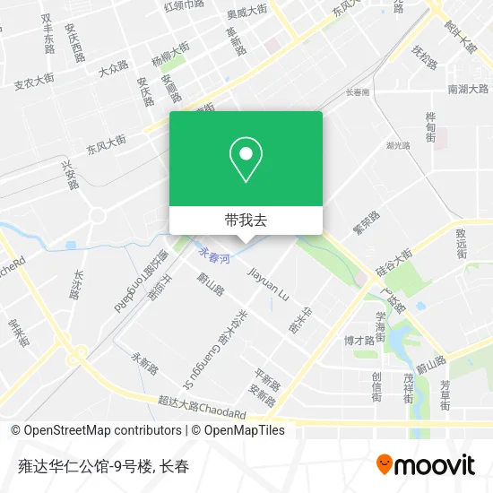 雍达华仁公馆-9号楼地图