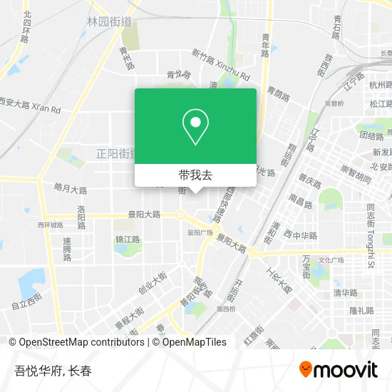 吾悦华府地图