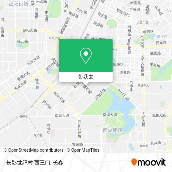 长影世纪村-西三门地图