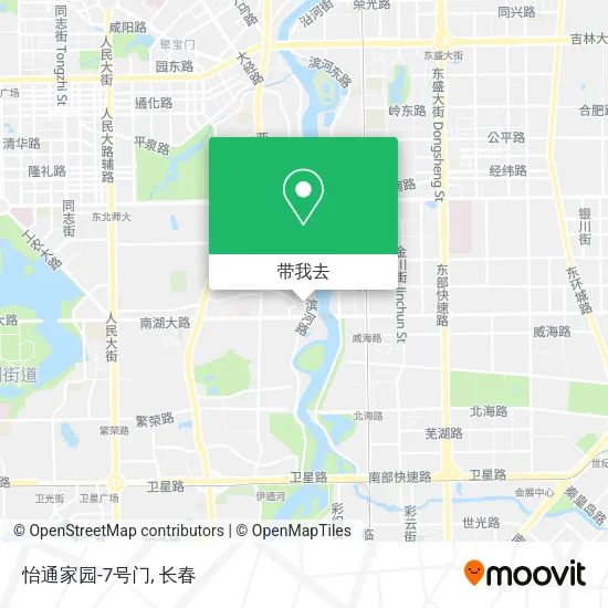 怡通家园-7号门地图