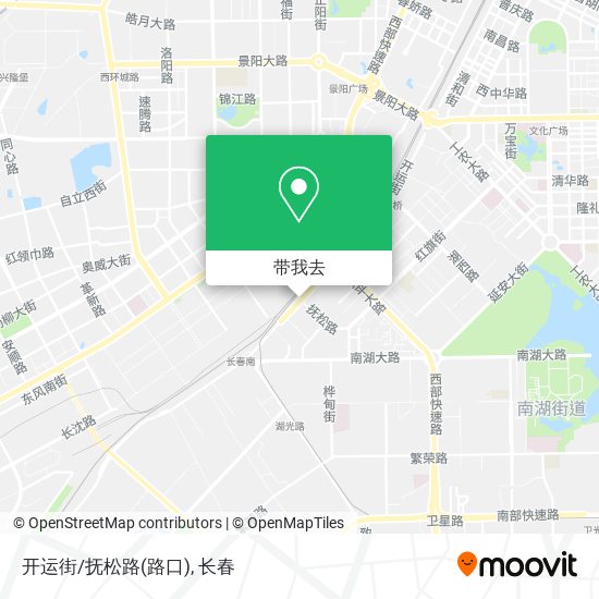 开运街/抚松路(路口)地图