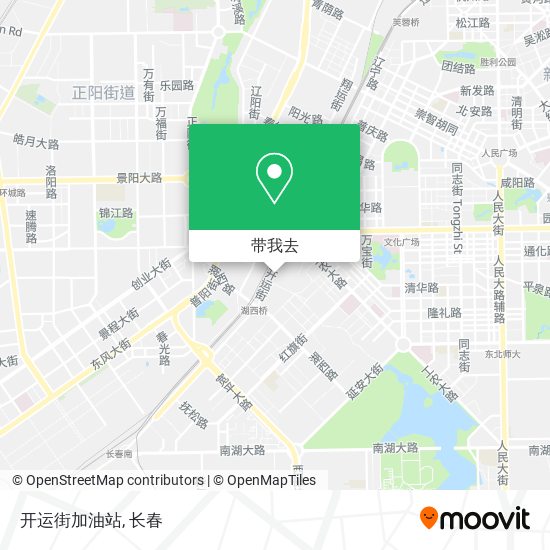 开运街加油站地图