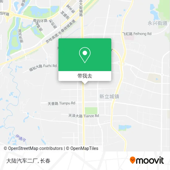 大陆汽车二厂地图