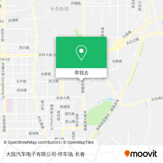 大陆汽车电子有限公司-停车场地图