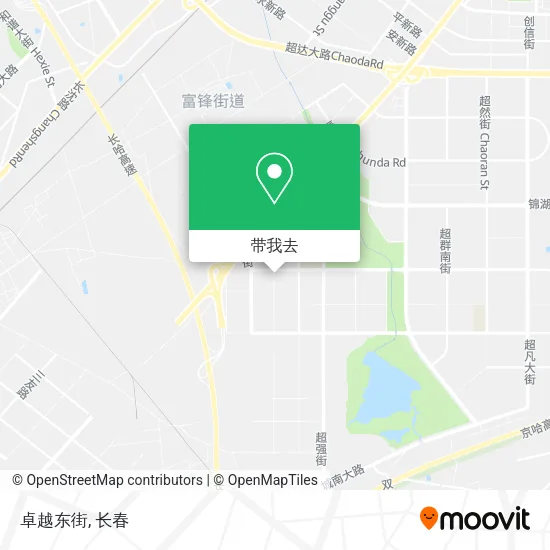 卓越东街地图