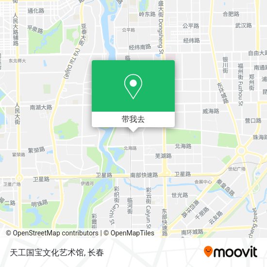 天工国宝文化艺术馆地图