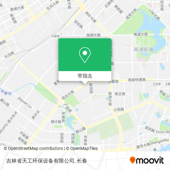 吉林省天工环保设备有限公司地图
