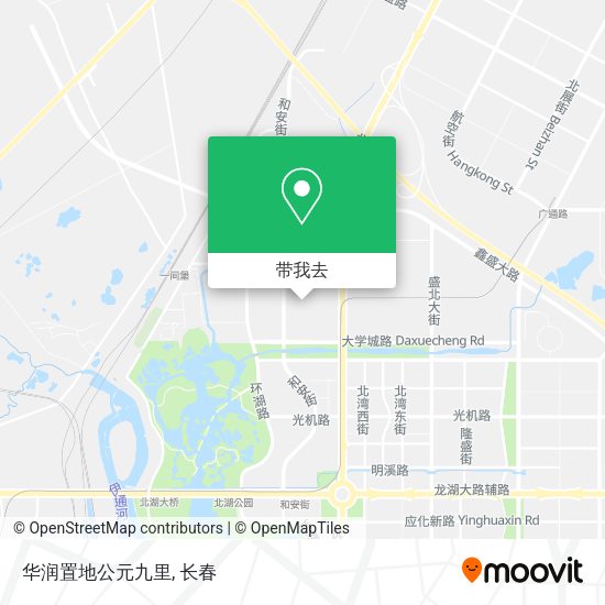 华润置地公元九里地图