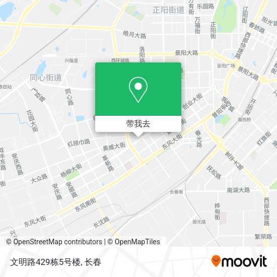 文明路429栋5号楼地图
