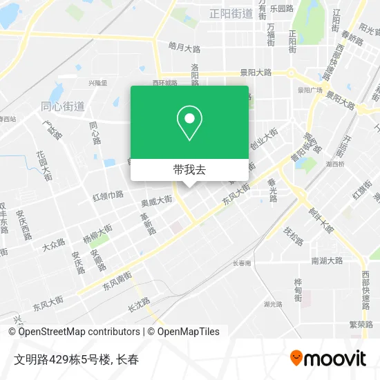 文明路429栋5号楼地图
