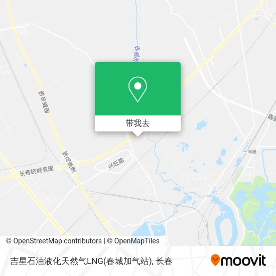 吉星石油液化天然气LNG(春城加气站)地图
