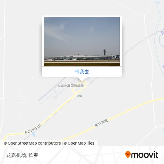 龙嘉机场地图
