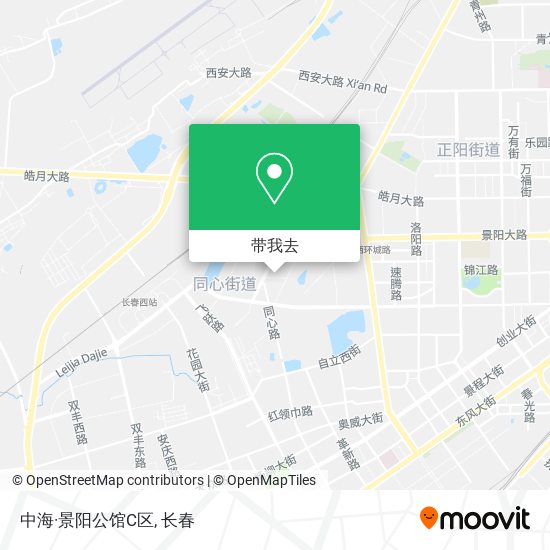 中海·景阳公馆C区地图