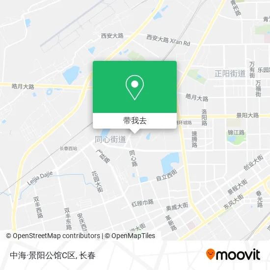 中海·景阳公馆C区地图