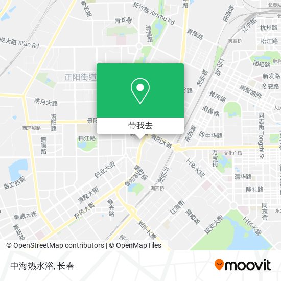 中海热水浴地图