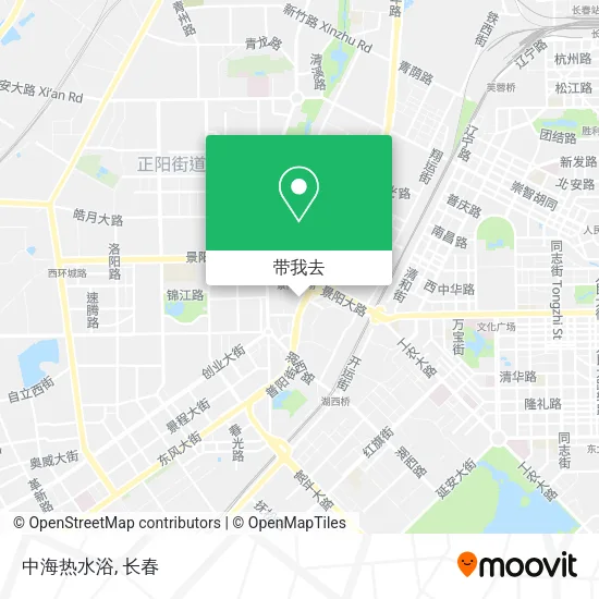 中海热水浴地图