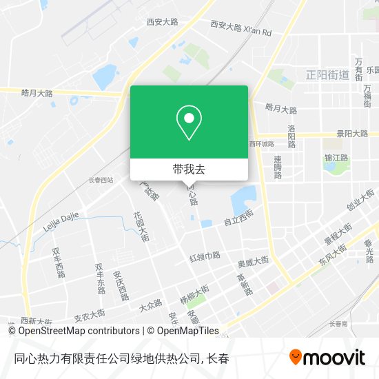 同心热力有限责任公司绿地供热公司地图