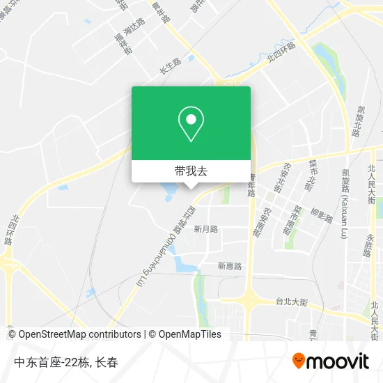 中东首座-22栋地图