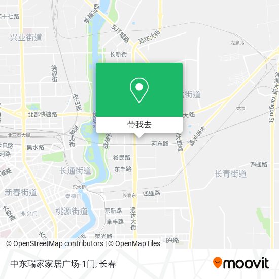 中东瑞家家居广场-1门地图