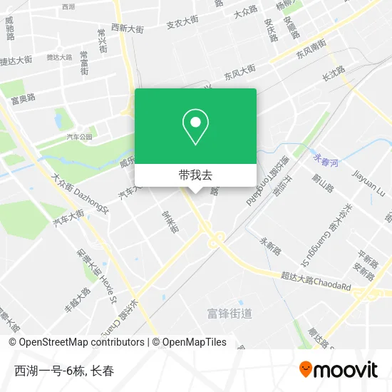 西湖一号-6栋地图