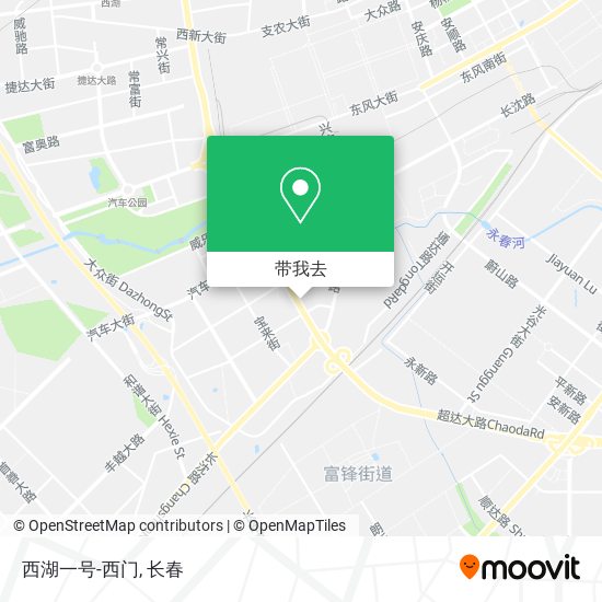 西湖一号-西门地图