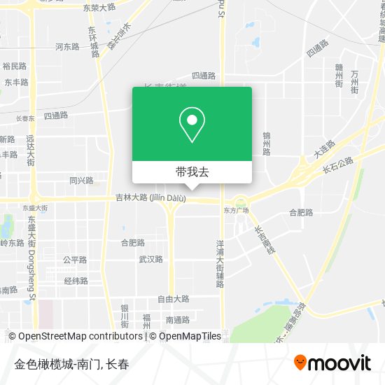 金色橄榄城-南门地图