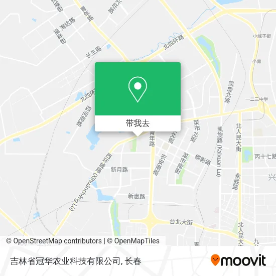 吉林省冠华农业科技有限公司地图