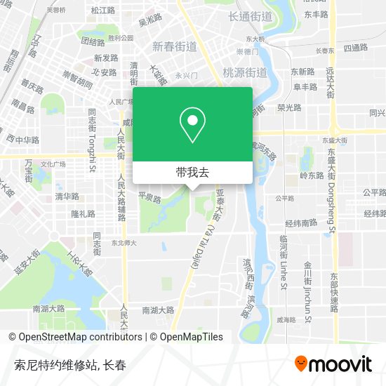 索尼特约维修站地图
