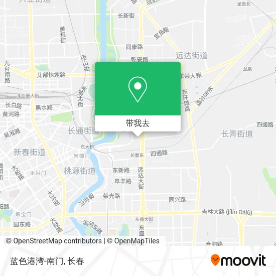 蓝色港湾-南门地图