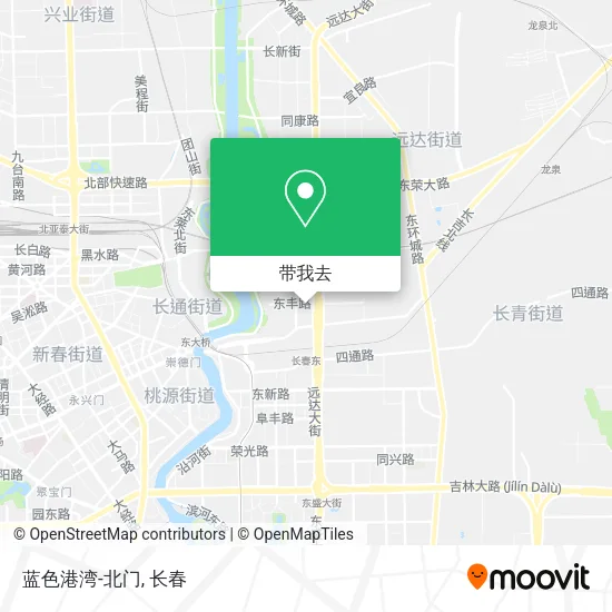 蓝色港湾-北门地图