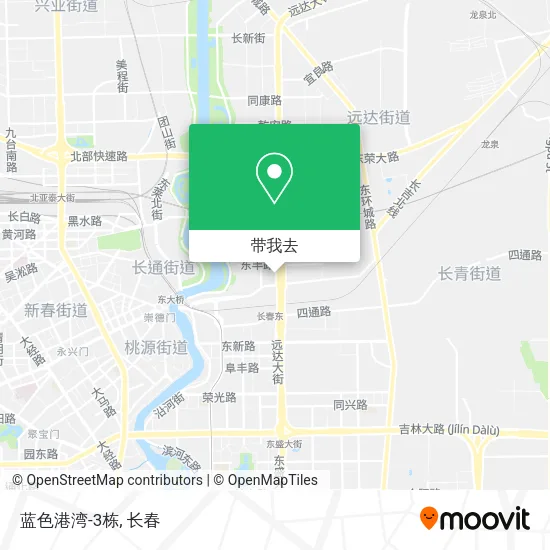 蓝色港湾-3栋地图