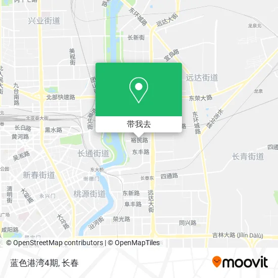 蓝色港湾4期地图