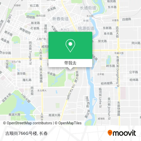 吉顺街766G号楼地图