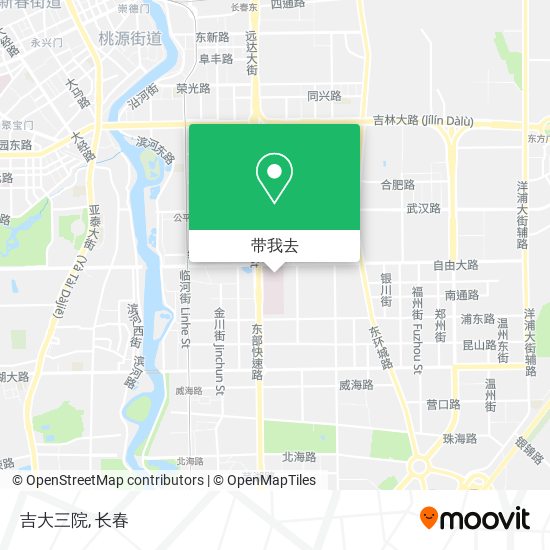 吉大三院地图
