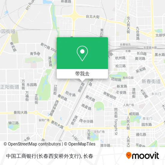 中国工商银行(长春西安桥外支行)地图