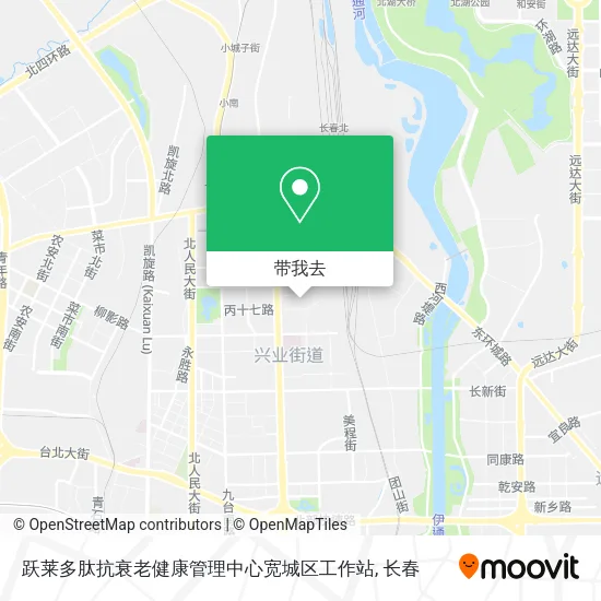跃莱多肽抗衰老健康管理中心宽城区工作站地图