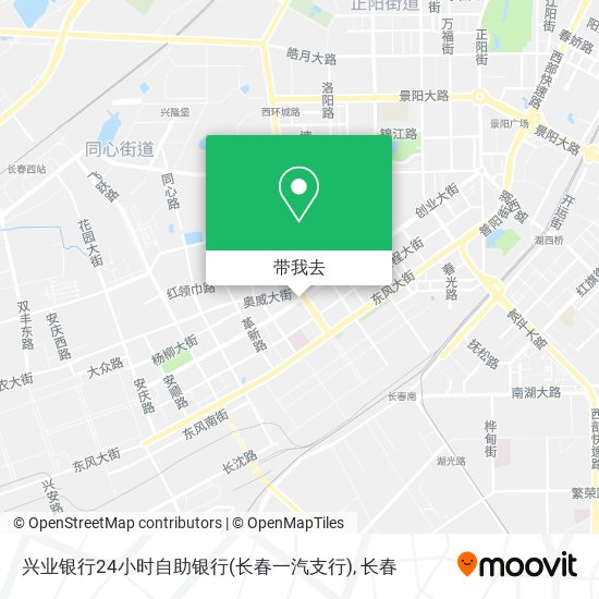兴业银行24小时自助银行(长春一汽支行)地图