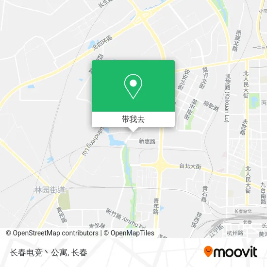 长春电竞丶公寓地图