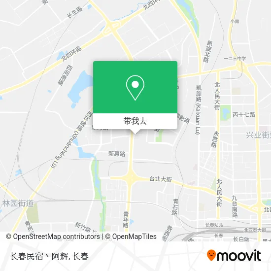 长春民宿丶阿辉地图