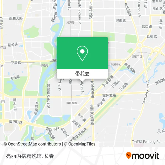 亮丽内搭精洗馆地图