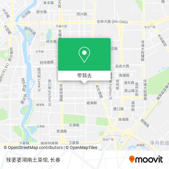 辣婆婆湖南土菜馆地图
